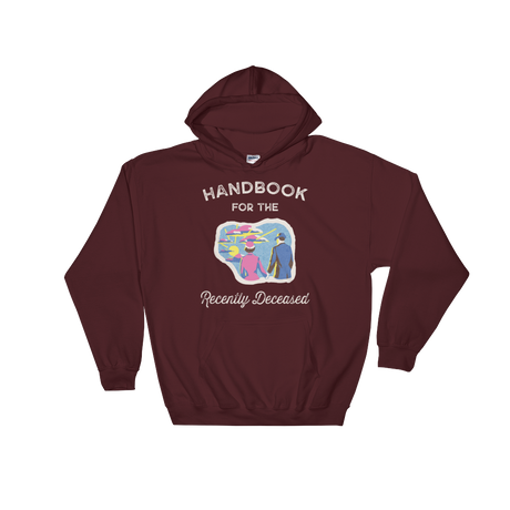 Handbook for the Recently Deceased (Hoodie)-Hoodie-Swish Embassy