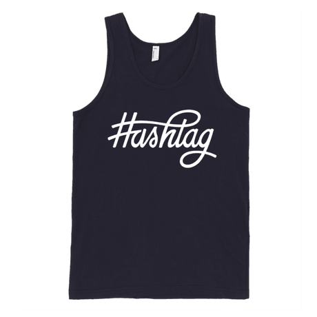 Hashtag Tank-Tank Top-Swish Embassy