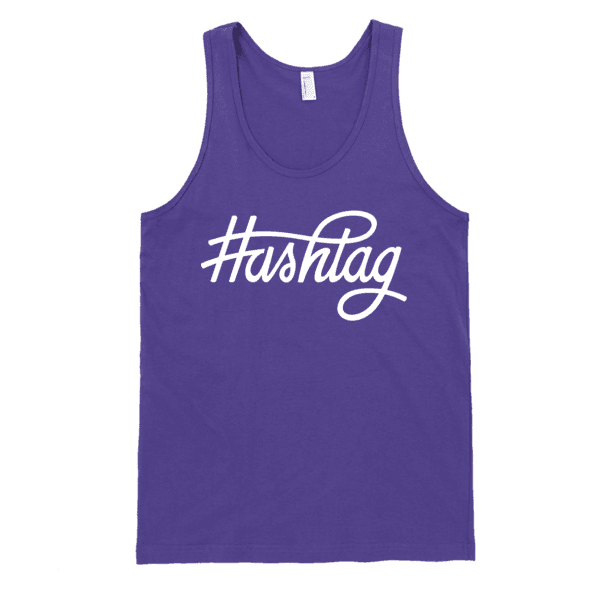 Hashtag Tank-Tank Top-Swish Embassy