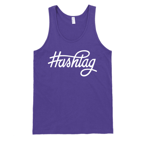 Hashtag Tank-Tank Top-Swish Embassy