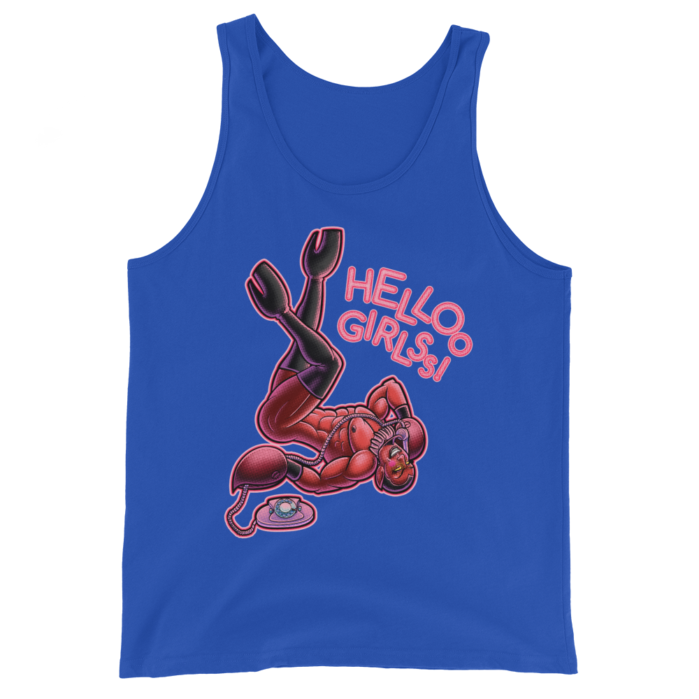 Helloo Girlss! (Tank Top)-Tank Top-Swish Embassy