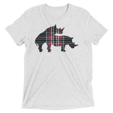 Horny Tartan (Retail Triblend)-Triblend T-Shirt-Swish Embassy