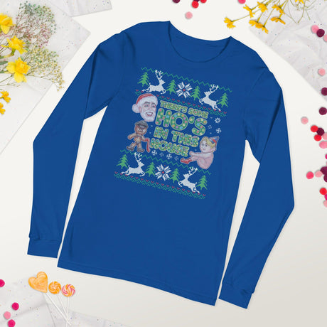 Hos In This House (Ugly Christmas)-Christmas T-Shirts-Swish Embassy