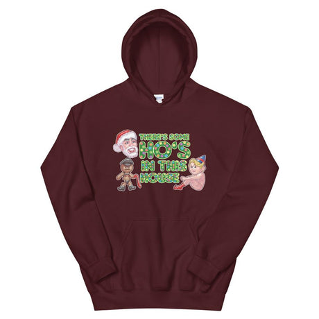 Hos in this House (Hoodie)-Christmas Hoodies-Swish Embassy