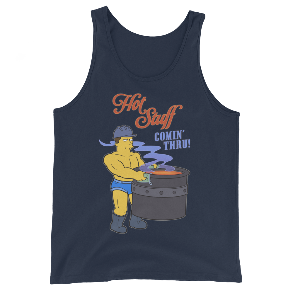 Hot Stuff Comin’ Thru (Tank Top)-Tank Top-Swish Embassy