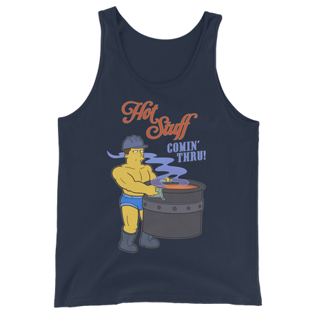 Hot Stuff Comin’ Thru (Tank Top)-Tank Top-Swish Embassy