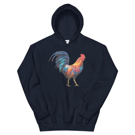 Huge Geometric Rooster (Hoodie)-Hoodie-Swish Embassy