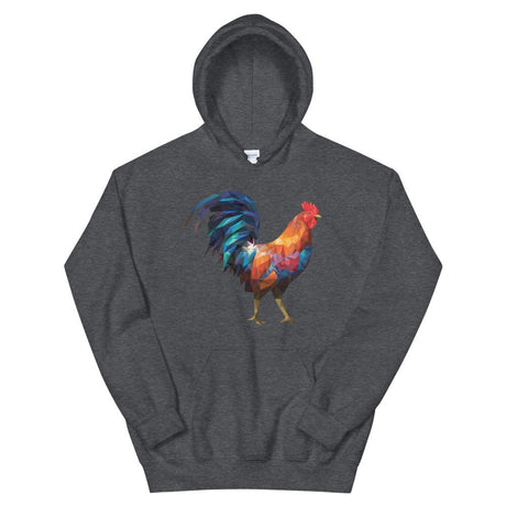 Huge Geometric Rooster (Hoodie)-Hoodie-Swish Embassy