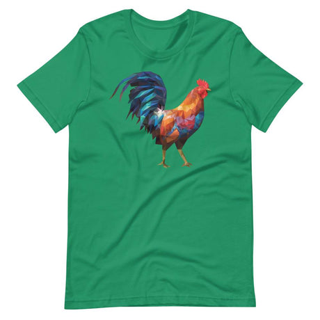 Huge Polygon Rooster-T-Shirts-Swish Embassy