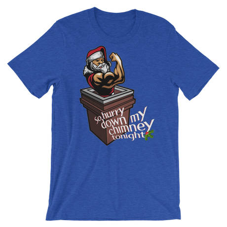 Hurry Down the Chimney-Christmas T-Shirts-Swish Embassy