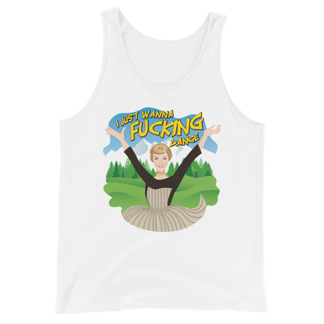 I Just Wanna F*cking Dance (Tank Top)-Tank Top-Swish Embassy