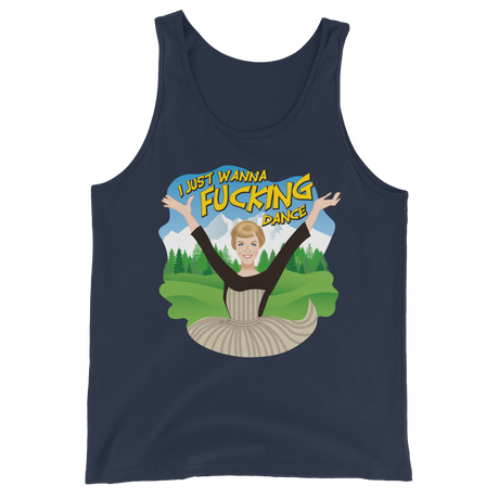 I Just Wanna F*cking Dance (Tank Top)-Tank Top-Swish Embassy