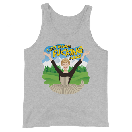 I Just Wanna F*cking Dance (Tank Top)-Tank Top-Swish Embassy