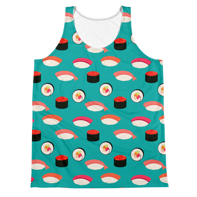 I Like it Raw (Allover Tank Top)-Allover Tank Top-Swish Embassy