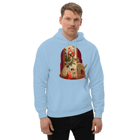 I Saw Daddy Kissing Santa Claus (Hoodie)-Christmas Hoodies-Swish Embassy