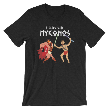 I Survived Mykonos-T-Shirts-Swish Embassy