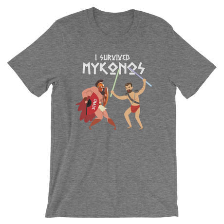 I Survived Mykonos-T-Shirts-Swish Embassy