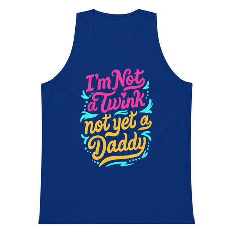 I'm Not a Twink Not Yet a Daddy (Tank Top)-Tank Top-Swish Embassy