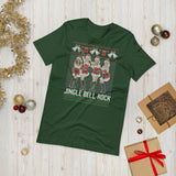 Jingle Bell Rock (Ugly Christmas)-T-Shirts-Swish Embassy