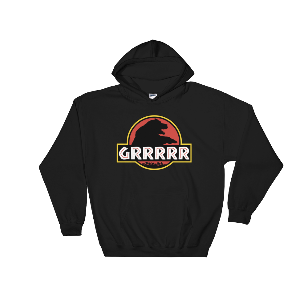 Jurassic Bear (Hoodie)-Hoodie-Swish Embassy