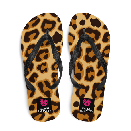 Leopard (Flip Flops)-Flip Flops-Swish Embassy