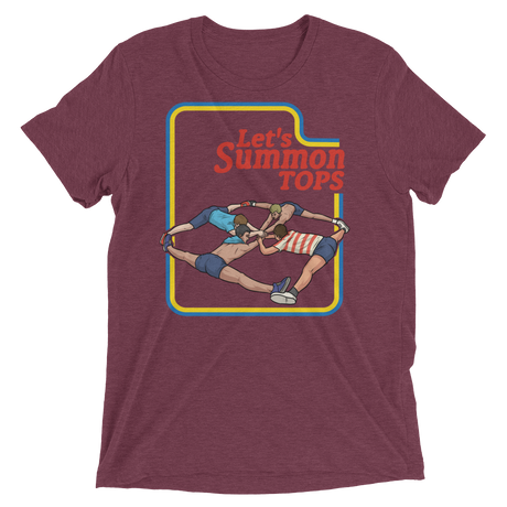 Let's Summon Tops (Retail Triblend)-Triblend T-Shirt-Swish Embassy