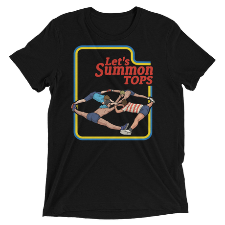 Let's Summon Tops (Retail Triblend)-Triblend T-Shirt-Swish Embassy