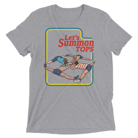 Let's Summon Tops (Retail Triblend)-Triblend T-Shirt-Swish Embassy