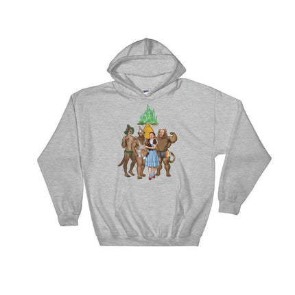 Lions and Otters and Bears, Oh My! (Hoodie)-Hoodie-Swish Embassy