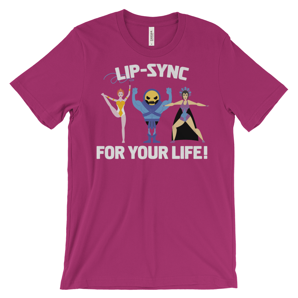 Lip-Sync For Your Life-T-Shirts-Swish Embassy