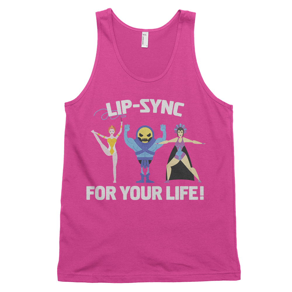 Lip-Sync For Your Life (Tank Top)-Tank Top-Swish Embassy