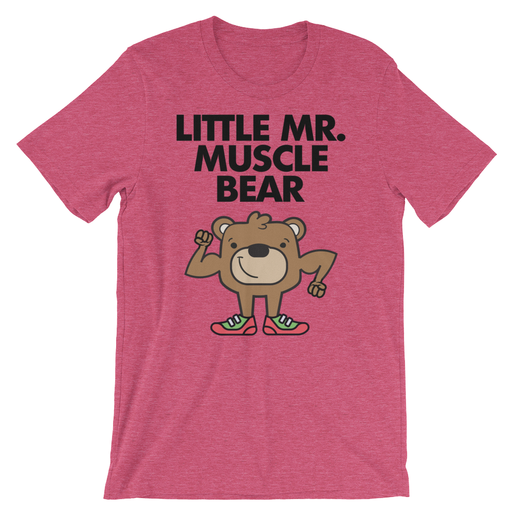 Little Mr. Muscle Bear-T-Shirts-Swish Embassy