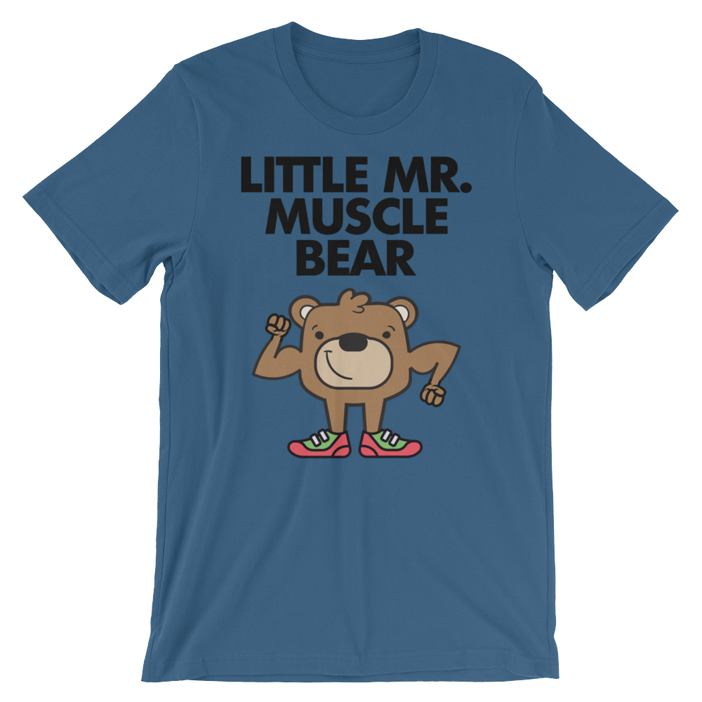 Little Mr. Muscle Bear-T-Shirts-Swish Embassy