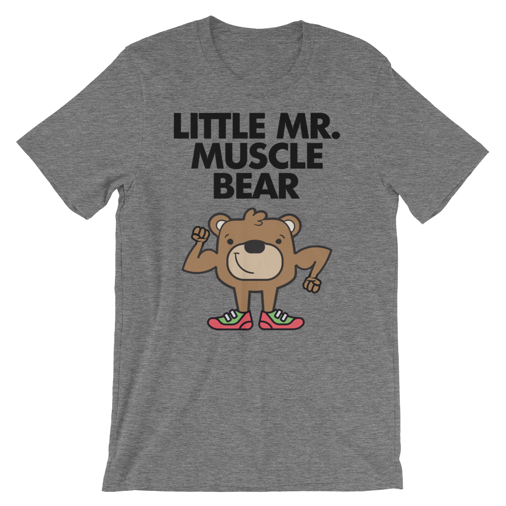 Little Mr. Muscle Bear-T-Shirts-Swish Embassy