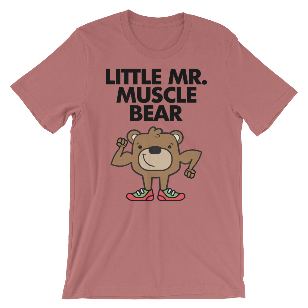 Little Mr. Muscle Bear-T-Shirts-Swish Embassy