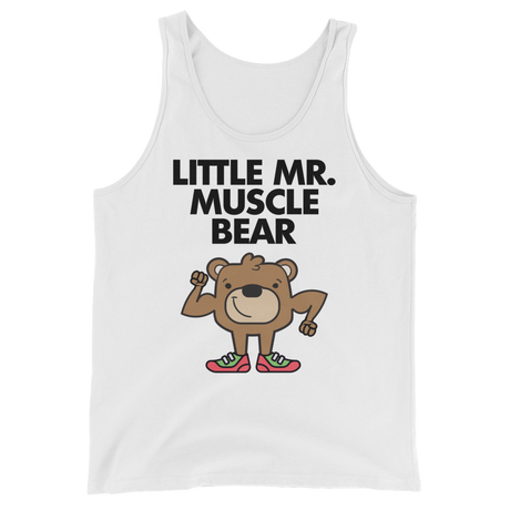 Little Mr. Muscle Bear (Tank Top)-Tank Top-Swish Embassy