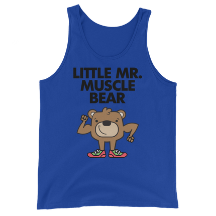 Little Mr. Muscle Bear (Tank Top)-Tank Top-Swish Embassy
