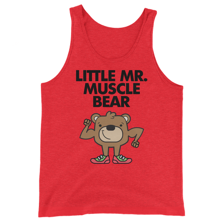 Little Mr. Muscle Bear (Tank Top)-Tank Top-Swish Embassy