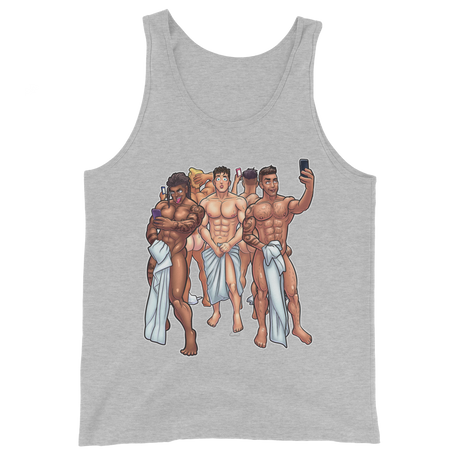 Locker Room Selfie (Tank Top)-Tank Top-Swish Embassy