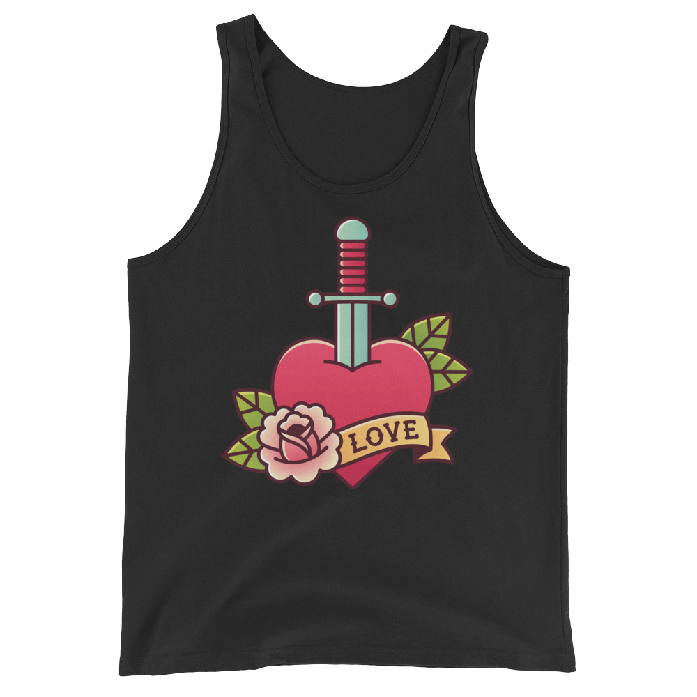 Love (Tank Top)-Tank Top-Swish Embassy