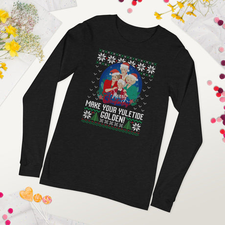 Make Your Yuletide Golden (Ugly Christmas)-T-Shirts-Swish Embassy
