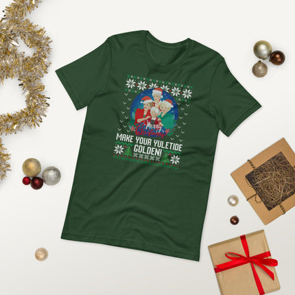 Make Your Yuletide Golden (Ugly Christmas)-Ugly Christmas Apparel-Swish Embassy
