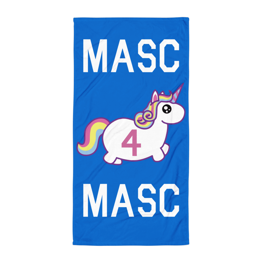 Masc4Masc (Beach Towel)-Beach Towel-Swish Embassy