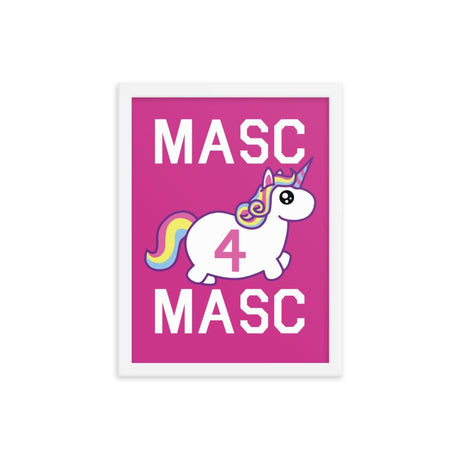 Masc4Masc (Framed poster)-Swish Embassy