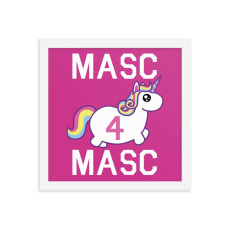 Masc4Masc (Framed poster)-Swish Embassy