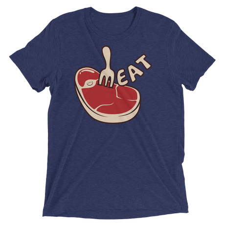 Meat (Retail Triblend)-Triblend T-Shirt-Swish Embassy