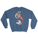 Merman Christmas (Long Sleeve)-Long Sleeve-Swish Embassy