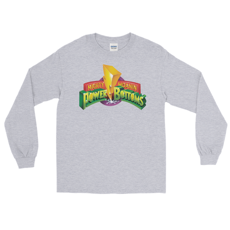 Mighty Moanin' Power Bottoms (Long Sleeve)-Long Sleeve-Swish Embassy