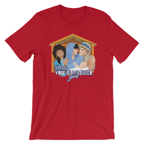 Molly, you in manger girl!-Christmas T-Shirts-Swish Embassy