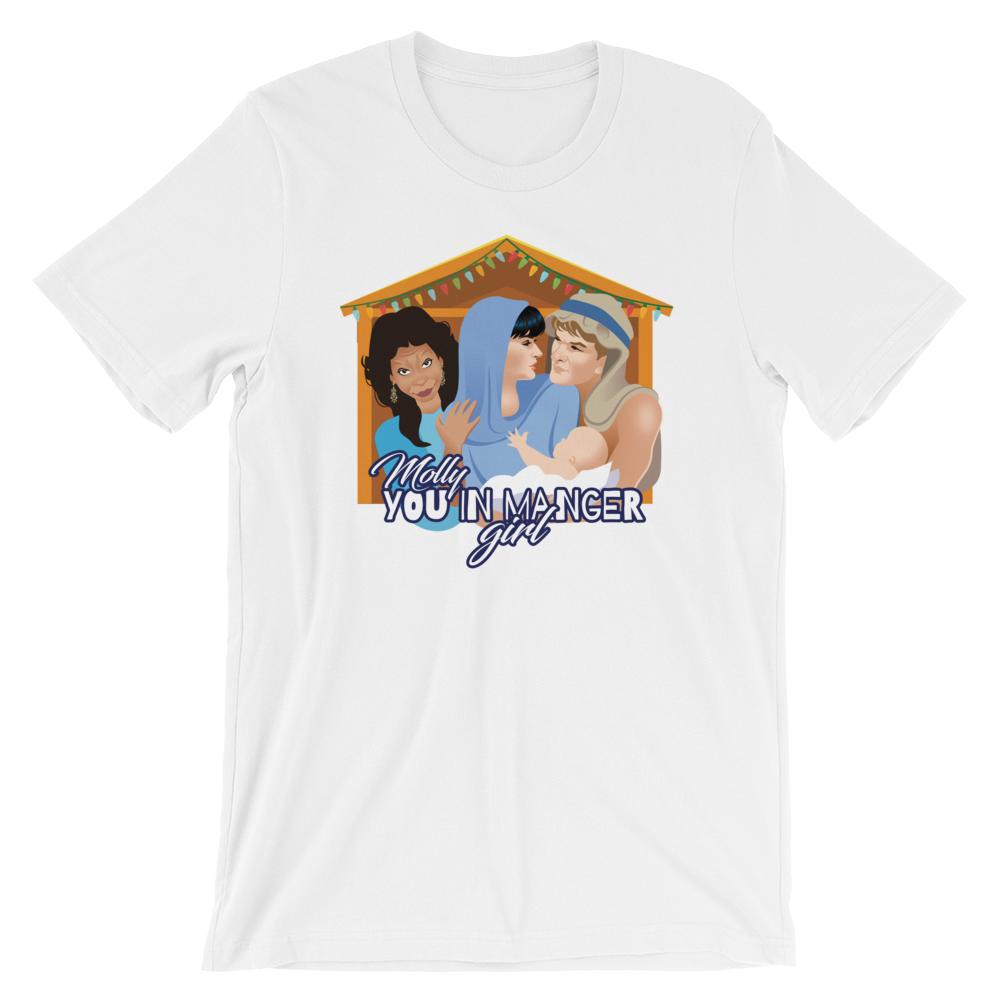 Molly, you in manger girl!-Christmas T-Shirts-Swish Embassy
